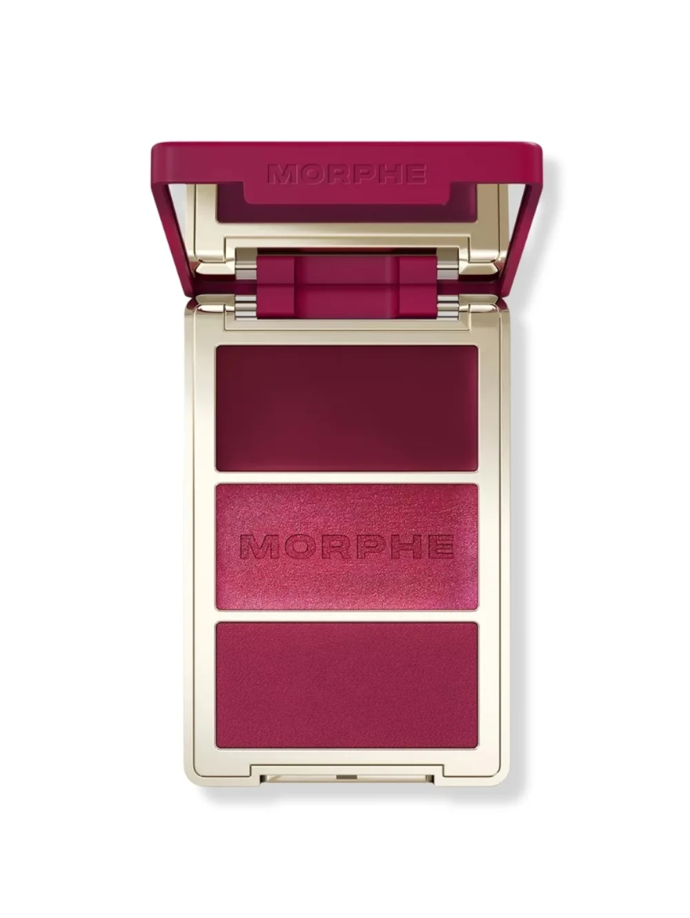 Morphe Cheek Thrills Multi-Finish Face Trio Shade: Wine & Dine (rich berry) 🆕